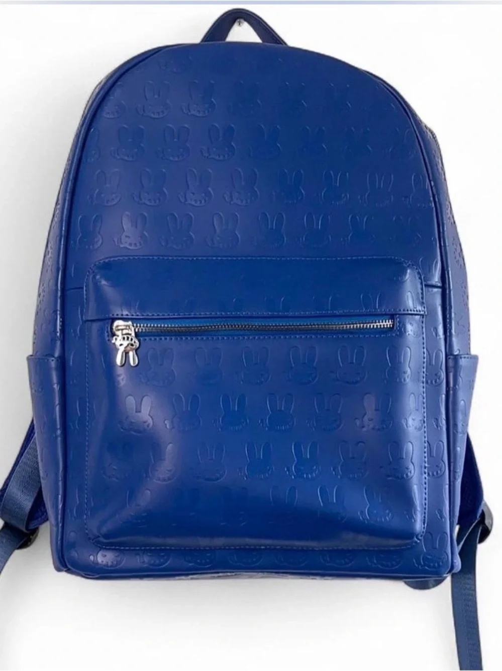 Dr. Zodiak’s leather limited edition moonrock backpack- Blue